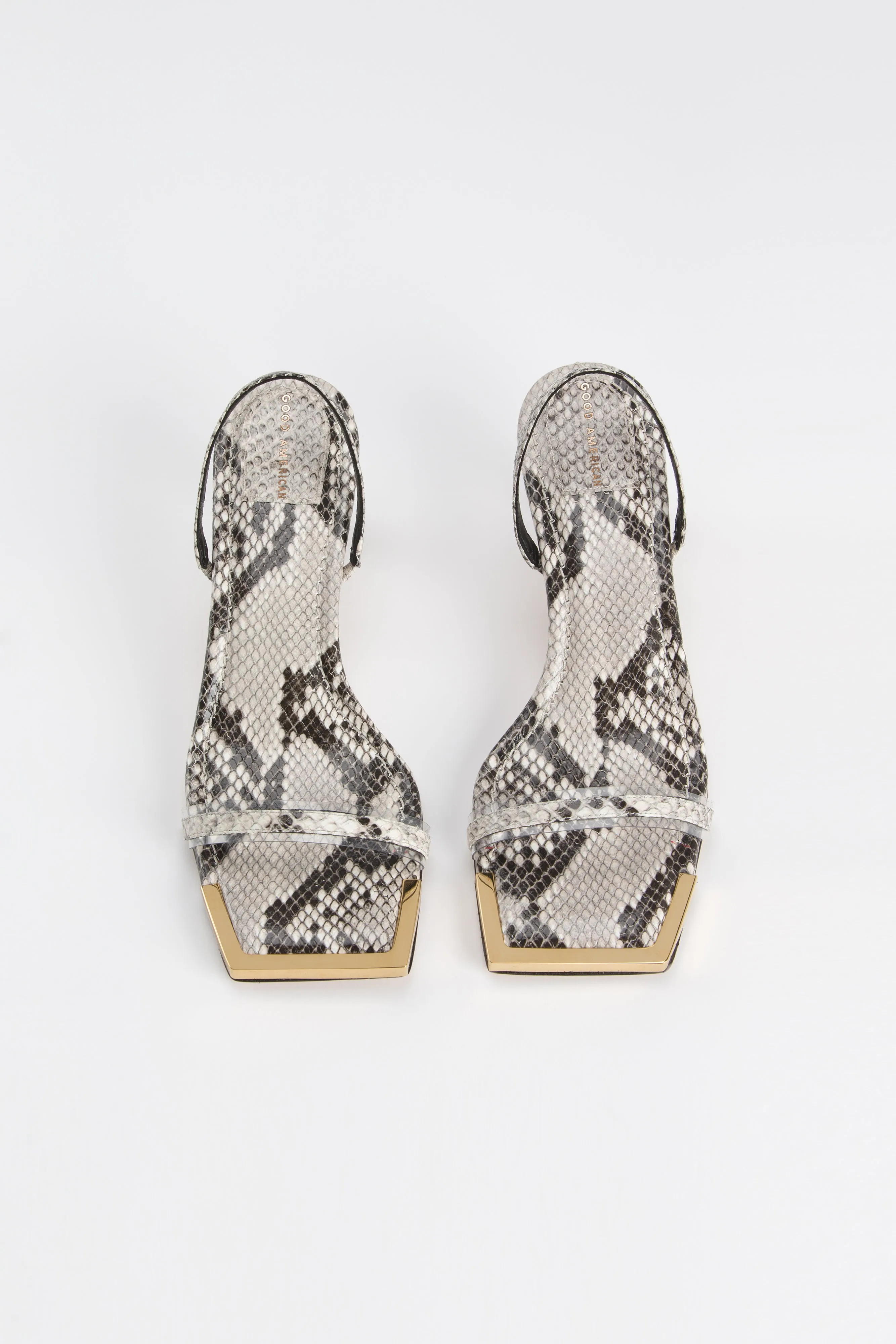 SQUARE TOE SLINGBACK | PYTHON STONE001