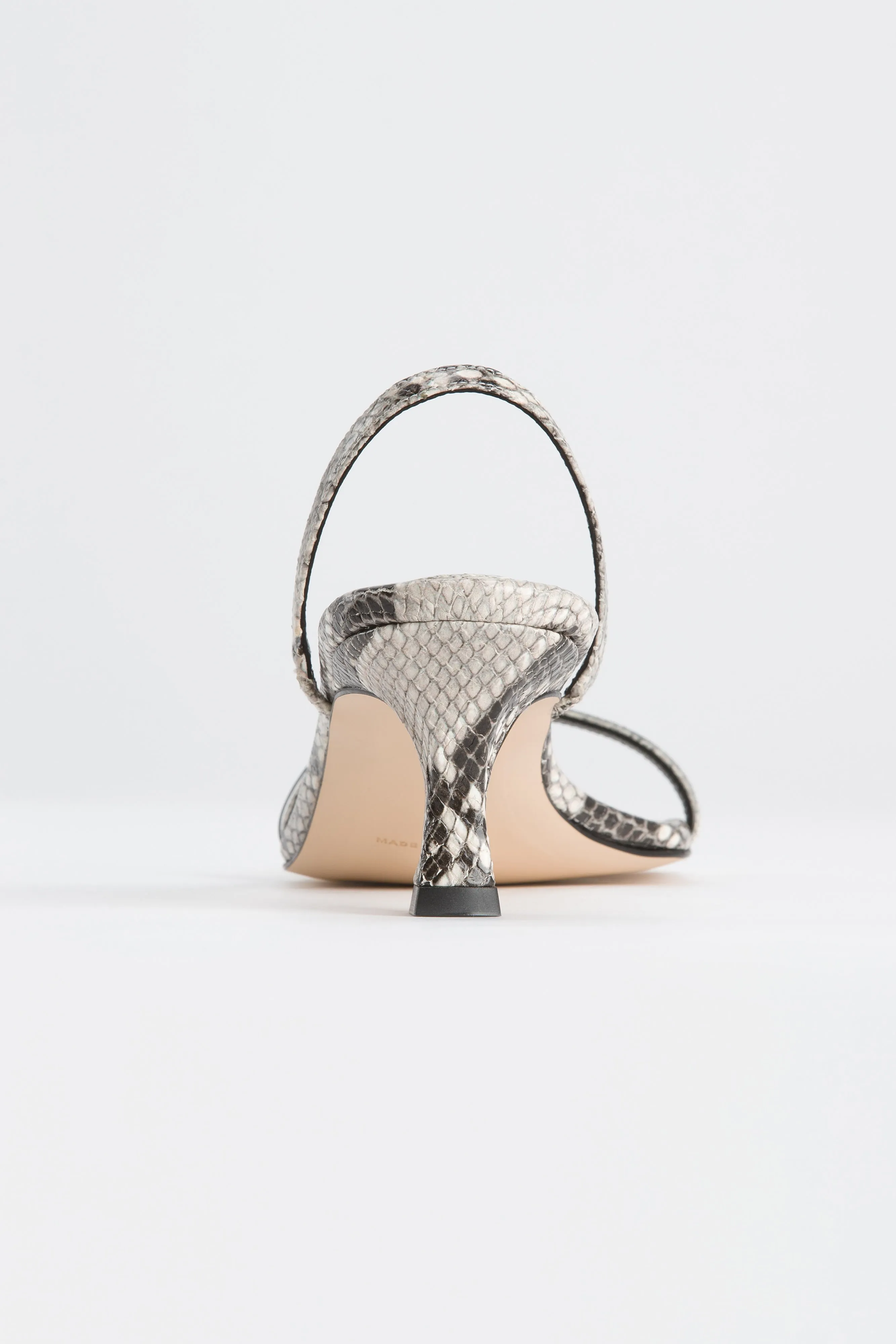 SQUARE TOE SLINGBACK | PYTHON STONE001