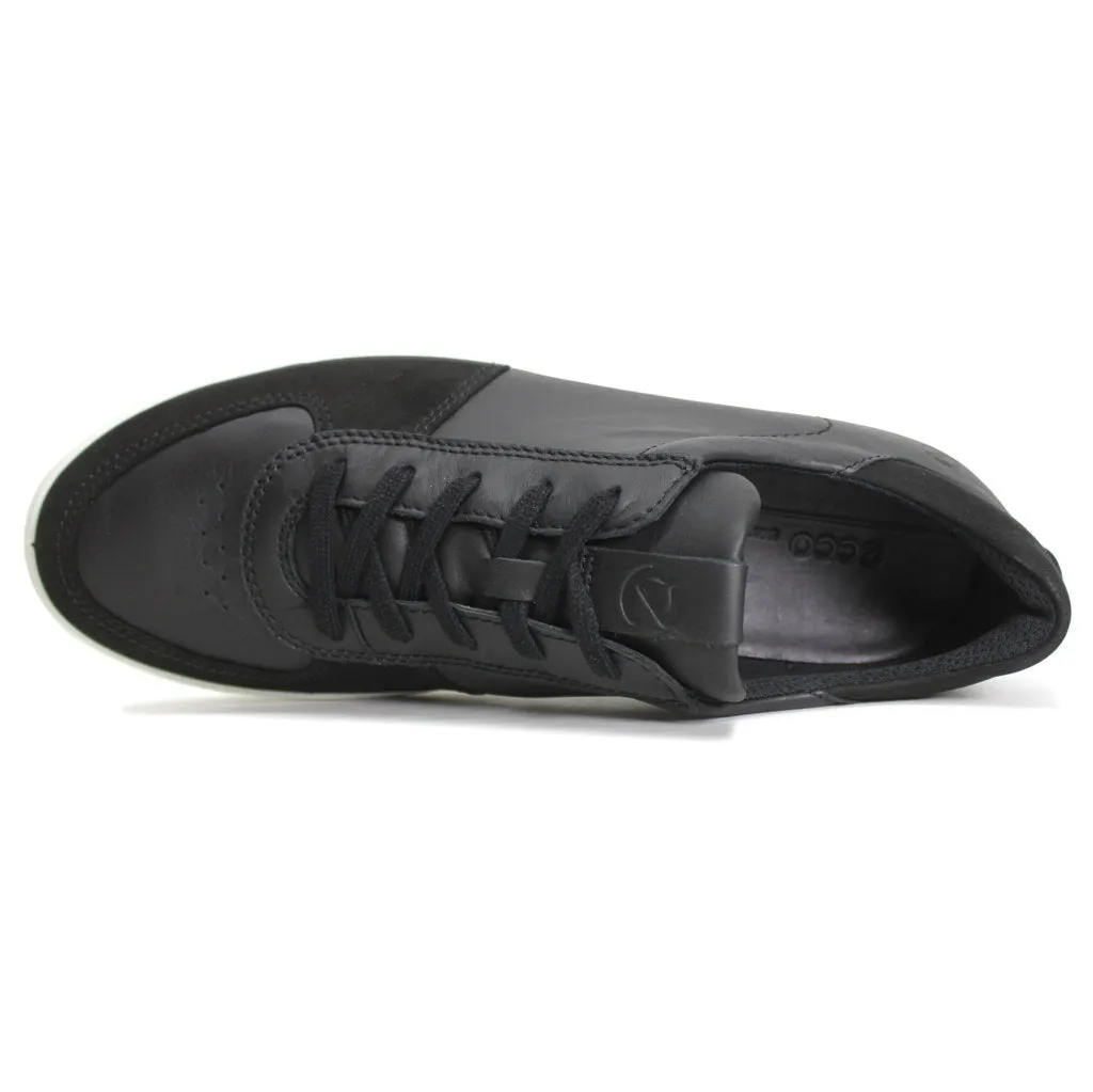 Street Tray Nubuck Leather Men's Low Profile Shoes