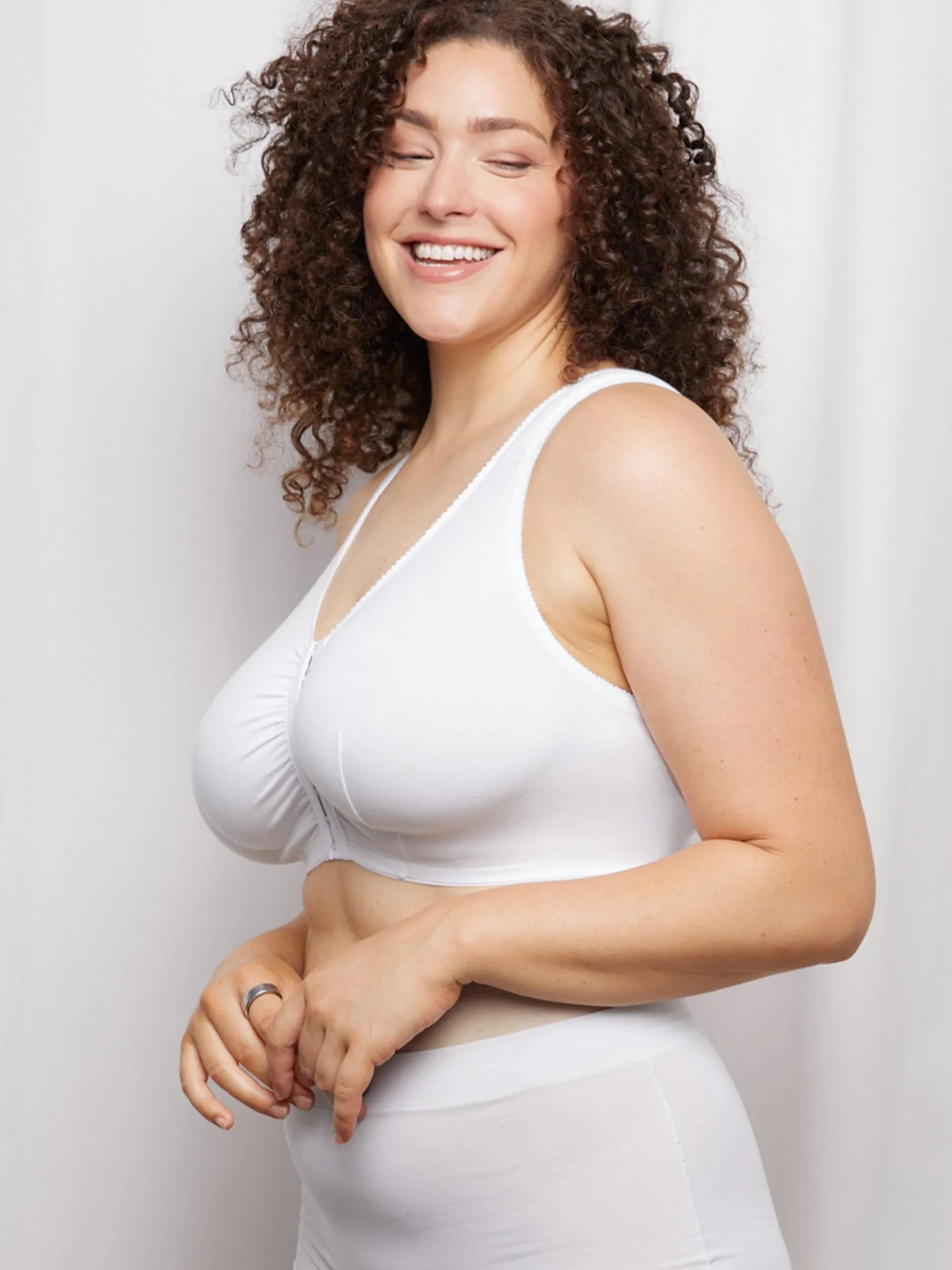 The Meryl - Cotton Front-Closure Comfort & Sleep Bra