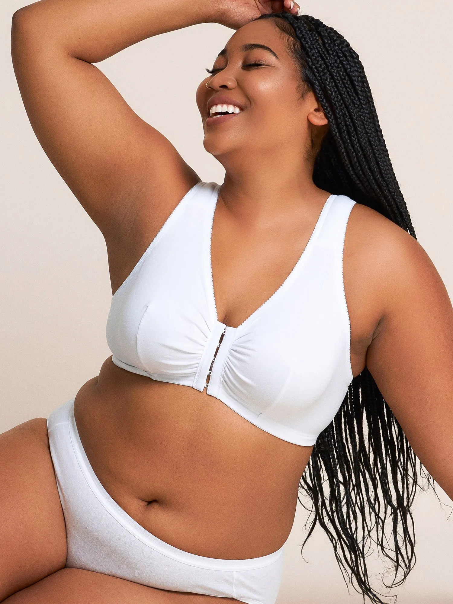 The Meryl - Cotton Front-Closure Comfort & Sleep Bra