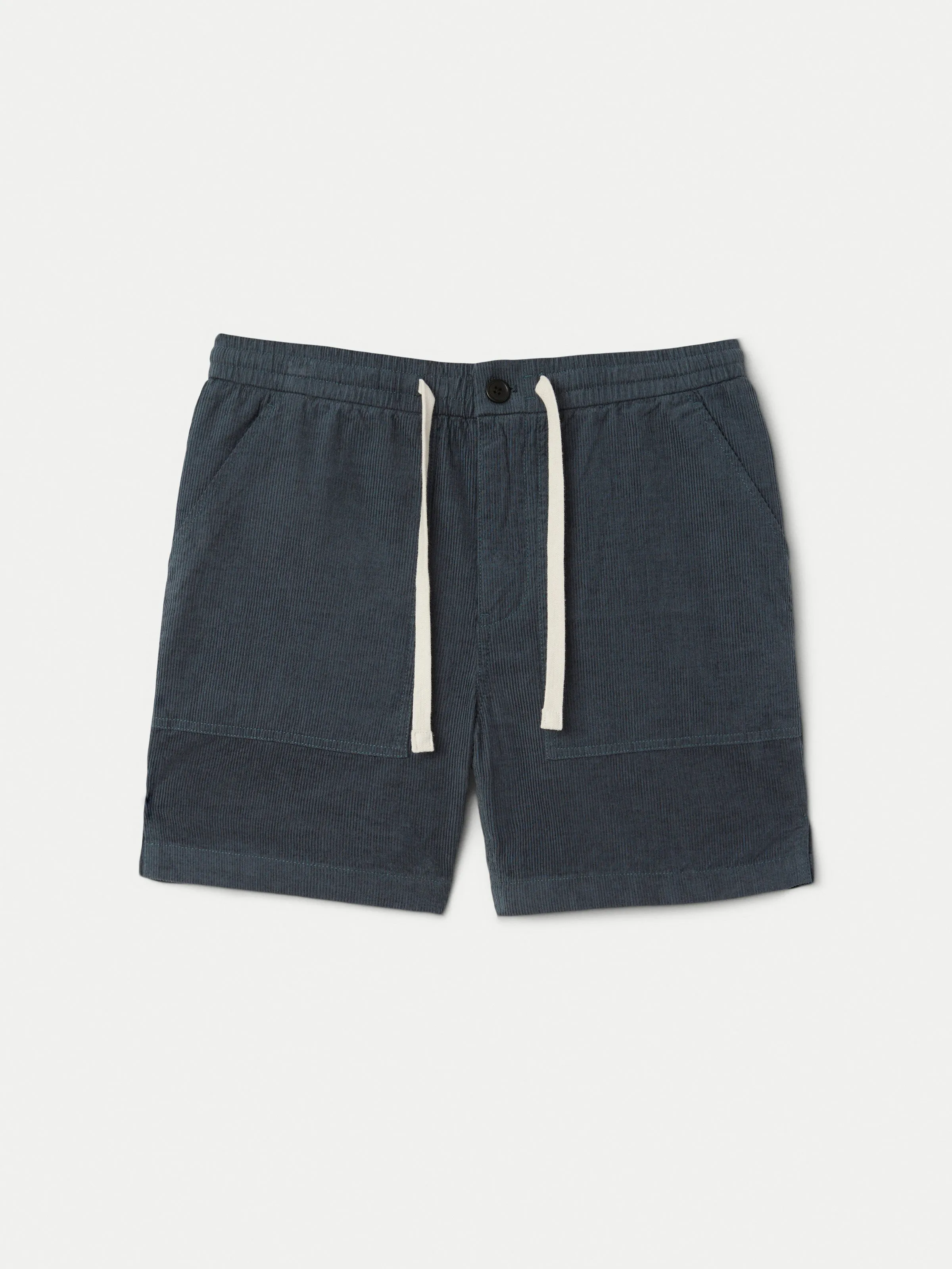 The Owen Light Corduroy Short in Ash Blue