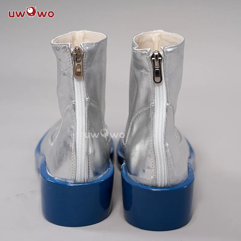 Uwowo V singer  Snow Girl Cosplay Shoes Boots