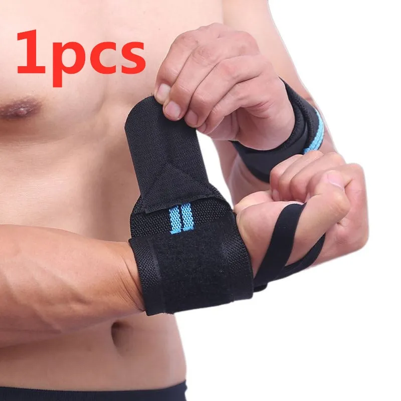 Weight Lifting Wristband Elastic Breathable Wrist Wraps Bandage Gym Fitness Weightlifting