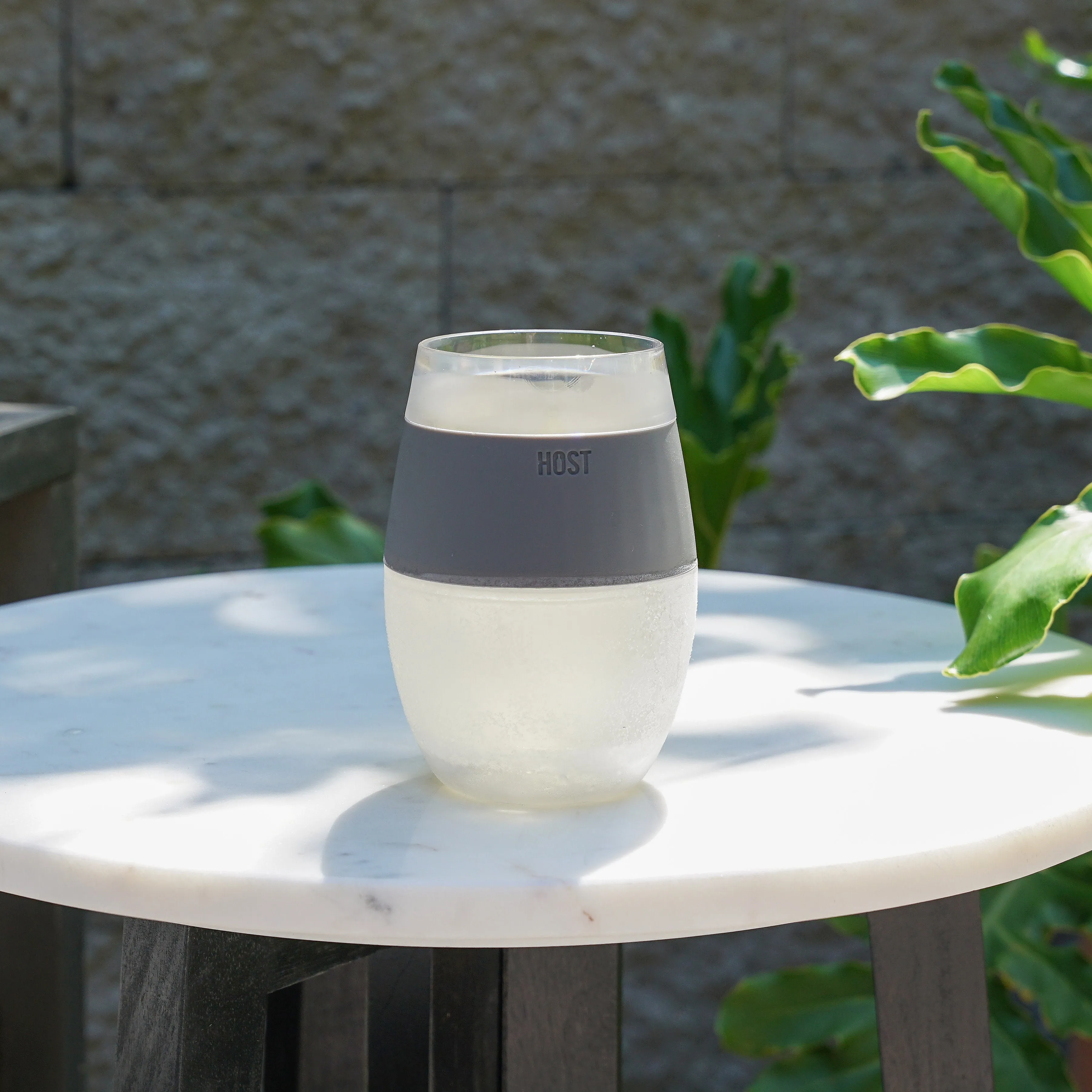 Wine FREEZE™ Cooling Cup in Grey