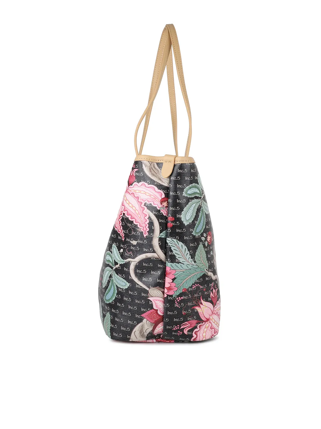 Women Black Printed Shoulder Bag